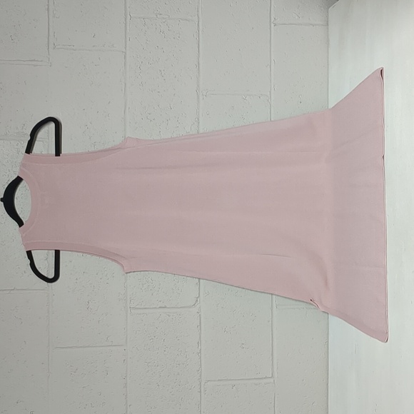 The Drop High Neck Side-Slit Maxi Sweater Dress, Size L, NWT - Picture 5 of 6